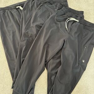 Men's Black Jogger Pants (4) XL